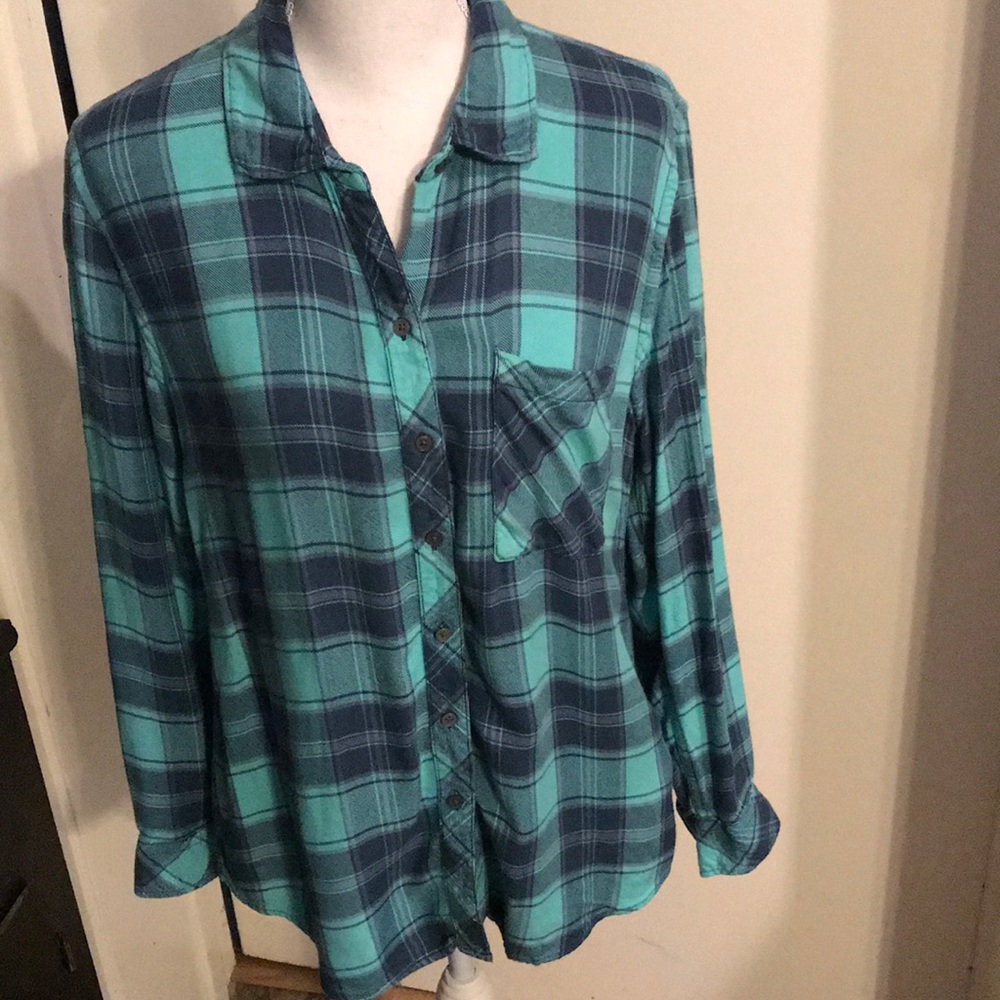 GAP LS Plaid Shirt